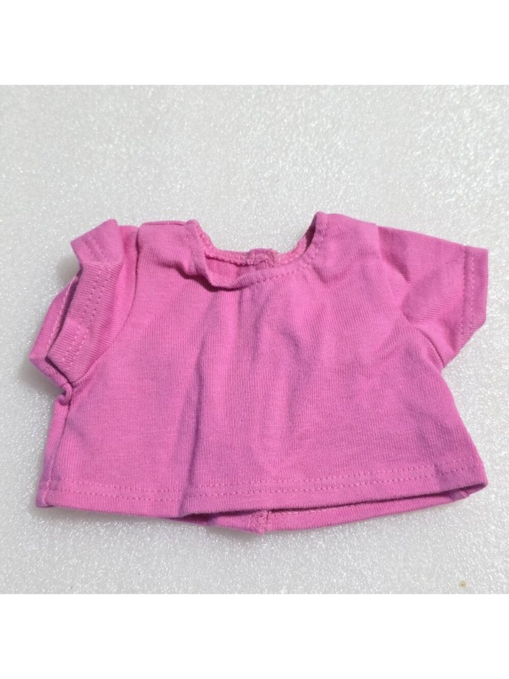 American Girl Short Sleeve Solid Pink Shirt Top for 18 inch Dolls